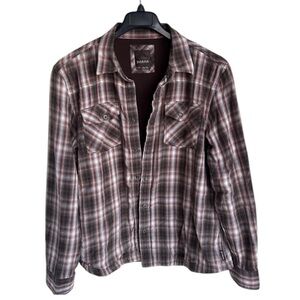 PrAna Thermal Lined Snap Up FlannelBorn From The Experience L